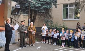Торжественная линейка, посвященная 80-летию Победы в Великой Ответственной войне