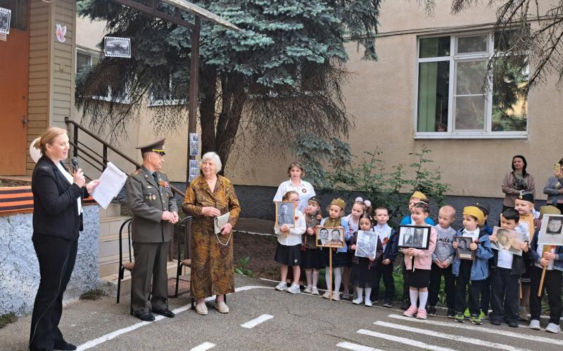 Торжественная линейка, посвященная 80-летию Победы в Великой Ответственной войне